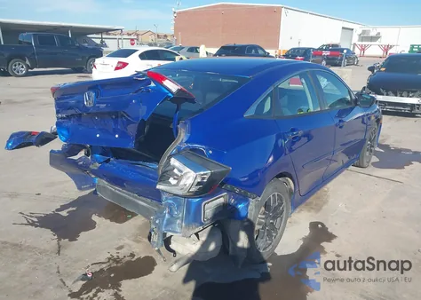 2019 Honda Civic Lx z USA, uszkodzony, nr VIN 19XFC2F66KE036908